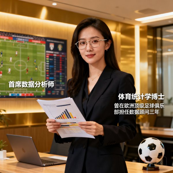 王思涵，首席数据分析师，体育统计学博士，曾在欧洲顶级足球俱乐部担任数据顾问三年，知性干练的女性分析师。